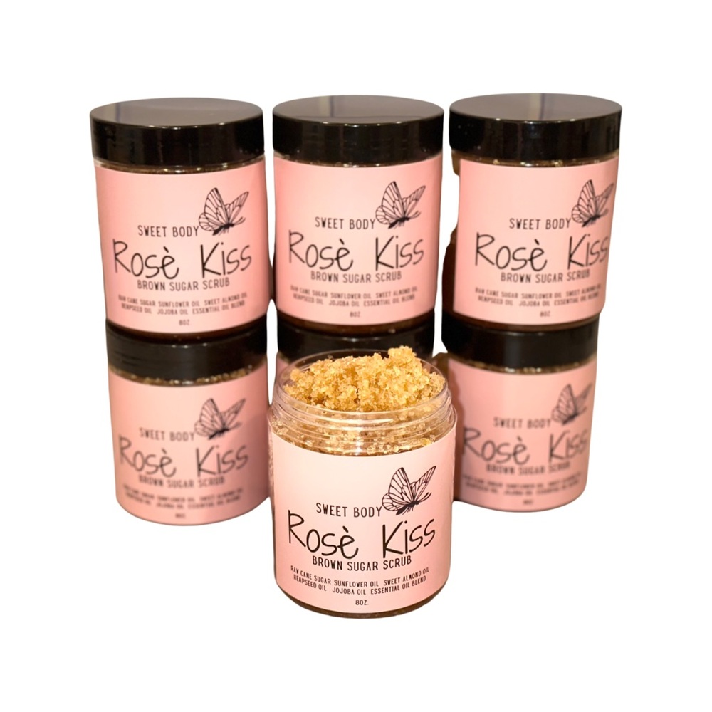 Sweet Body Rose Brown Sugar Scrub 8oz